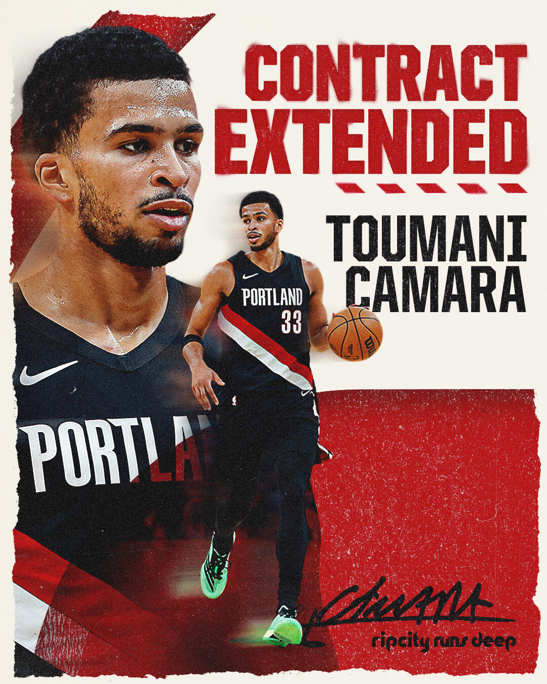 期多年的提, 卡马拉上赛